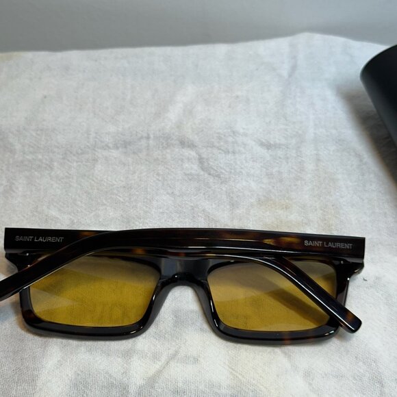 Saint Laurent Brown Tortoise SL461 Betty Sunglasses main image 3